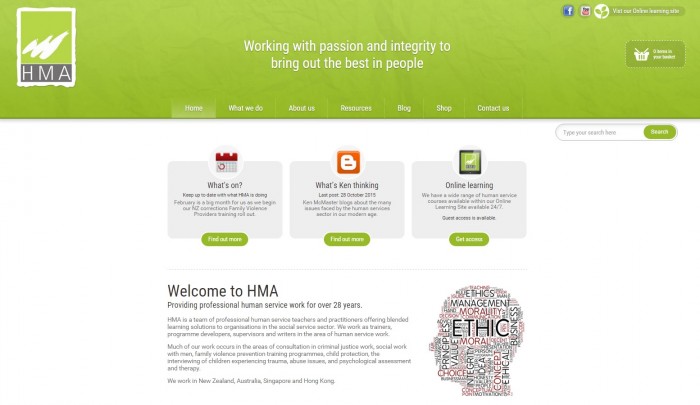 HMA Home page